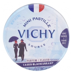 Pastille Vichy Mini Pastilles Parfum Cassis Sans Sucre 40 g