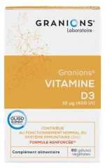 Granions Vitamin D3 60 Capsules