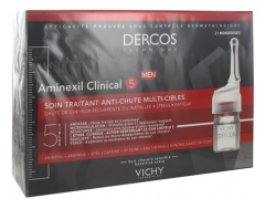 Dercos Aminexil Clinical 5 Homme 21 Monodoses