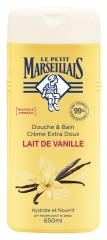 Le Petit Marseillais Shower and Bath Cream Extra-Gentle Vanilla Milk 650ml