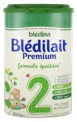 Blédina Blédilait Premium 2nd Age Thickened Formula From 6 Months to 1 Year 800g