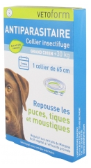 Antiparasitaire Collier Insectifuge Grand Chien +30 kg