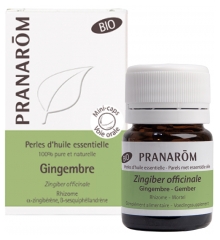 Pranarôm Organic Pearls of Essential Oil Ginger (Zingiber Officinale) 60 Pearls