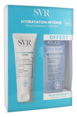 SVR Hydraliane Légère Crème Hydratante Intense 40 ml + Physiopure Gelée Moussante Soin Nettoyant Pureté Douceur 50 ml Offert