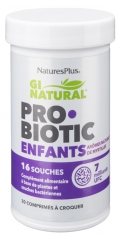 Natures Plus Gi Natural Probiotic Kids 30 Chewable Tablets