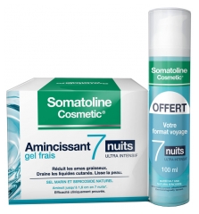 Somatoline Cosmetic Amincissant 7 Nuits Ultra Intensif Gel Frais 400 ml + Format Voyage 100 ml Offert