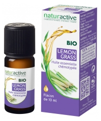 Naturactive Lemon Grass Essential Oil (Cymbopogon Flexuosus) 10 ml
