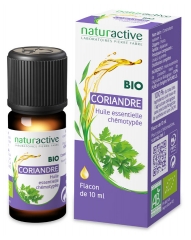 Naturactive Olio Essenziale di Coriandolo (Coriandrum Sativum L.) Organico 10 ml
