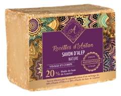 Recettes d'Antan Genuine Aleppo Soap 20% 200g Loaf