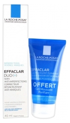 La Roche-Posay Effaclar Duo (+) 40 ml + Gel Moussant Offert 50 ml