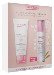 Topicrem Hydra+ Ultra-Hydratante Crème Légère 40 ml + Ultra-Hydratant Sérum 7 ml Offert