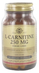 Solgar L-Carnitina 250 mg 90 Cápsulas Vegetales
