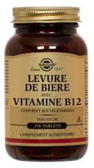 Solgar Levadura de Cerveza Con Vitamine B12 250 Comprimidos