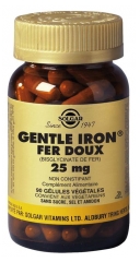 Solgar Fer Doux 25 mg 90 Gélules Végétales