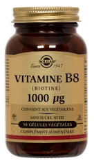 Solgar Vitamine B8 (Biotine) 1000 µg 50 Gélules Végétales