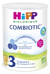 HiPP Combiotic 3 Croissance de 10 Mois à 3 Ans Bio 800 g