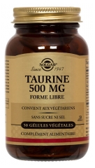 Solgar Taurine 500 mg 50 Gélules Végétales