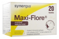 Synergia Maxi-Flore Système Immunitaire 20 Sachets Orodispersibles