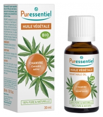 Puressentiel Huile Végétale Chanvre (Cannabis sativa) Bio 30 ml