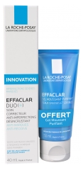 La Roche-Posay Effaclar Duo [+] 40ml + Effaclar Purifying Foaming Gel 50ml Free