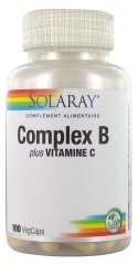 Solaray Complesso B Più Vitamina C 100 VegCaps