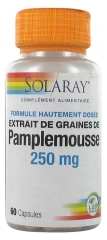 Solaray Extrait de Graines de Pamplemousse 250 mg 60 Capsules