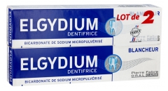 Elgydium Dentifrice Blancheur Lot de 2 x 75 ml