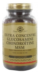 Solgar Extra Concentré Glucosamine Chondroïtine MSM 60 Comprimés