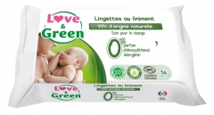 Love &amp; Green Lingettes au Liniment 56 Lingettes