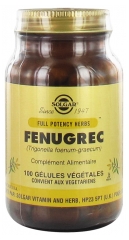 Solgar Fenugrec 100 Gélules Végétales