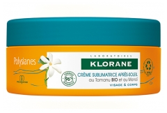 Klorane Polysianes Crème Sublimatrice Après-Soleil au Tamanu Bio et Monoï 200 ml