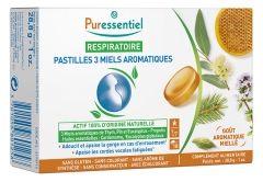 Puressentiel Atemwegs-Tabletten 3 Aromatischer Honig 18 Tabletten