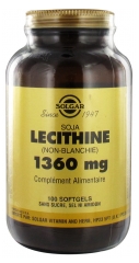 Solgar Lecithine 1360 mg 100 Gélules