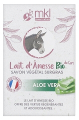MKL Green Nature Organic Donkey Milk from Gers Aloe Vera Surgras Vegetable Soap 100g
