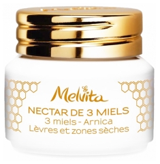 Melvita Nectar de 3 Miels Lippen und Trockene Hautstellen Bio 8 g
