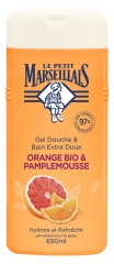 Le Petit Marseillais Extra-Gentle Shower & Bath Gel Organic Orange & Organic Grapefruit 650ml