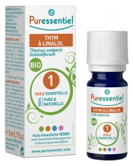 Puressentiel Essential Oil Thyme Linalol Bio 5ml