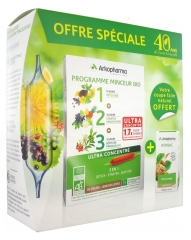Arkopharma Arkofluides Organic Slimming Program + Arkocaps Konjac 45 Capsules Offered