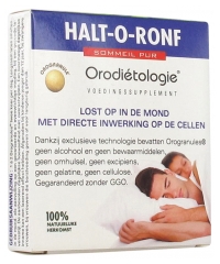 Laboratoires Zannini Pure Sleep Halt-O-Ronf 10 Orogranules