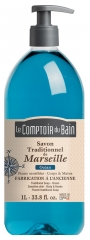 Le Comptoir du Bain Marseille Traditional Soap Ocean 1L