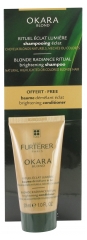 René Furterer Okara Blond Blonde Radiance Ritual Brightening Shampoo 200ml + Brightening Conditioner 30ml Free