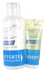 Ducray Dexyane Anti-Scratching Emollient Balm 400ml + Protective Cleansing Oil 100ml Free