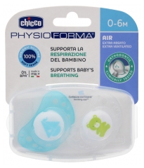 Chicco Physio Forma Air 2 Sucettes Silicone 0-6 Mois