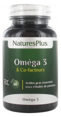 Natures Plus Omega 3 & Co-factors 60 Capsules