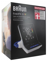 Braun ExactFit 3 Arm Blood Pressure Monitor BUA6150