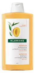 Klorane Shampoing Traitant Nutritif au Beurre de Mangue 400 ml