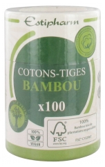 Estipharm Bamboo Cotton Swabs 100 Pieces