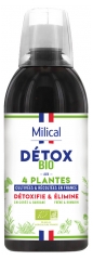 Milical Détox Bio Aux 4 Plantes 500 ml