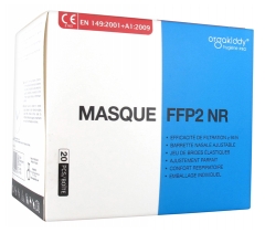 Orgakiddy Masque FFP2 NR 20 Masques