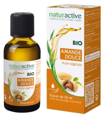 Naturactive Organic Sweet Almond Vegetable Oil 50ml